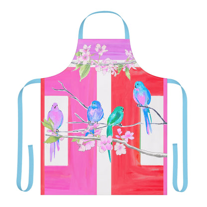 Blossoms & Birds Apron