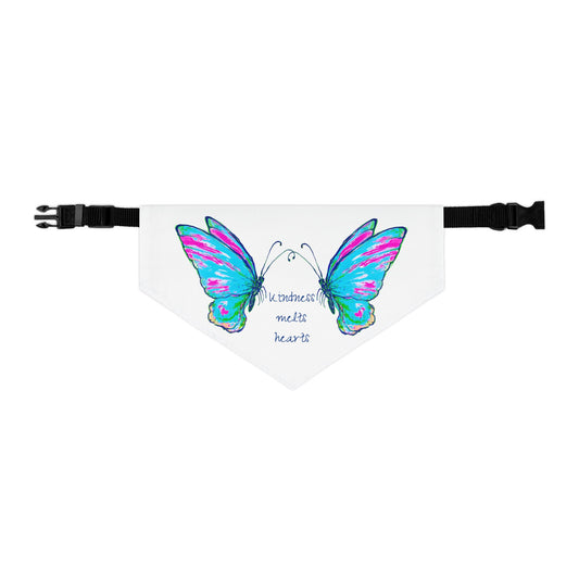 Pet Bandana Collar Kindness melts hearts