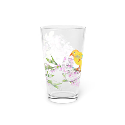 Jolly Birds Pint Glass, 16oz