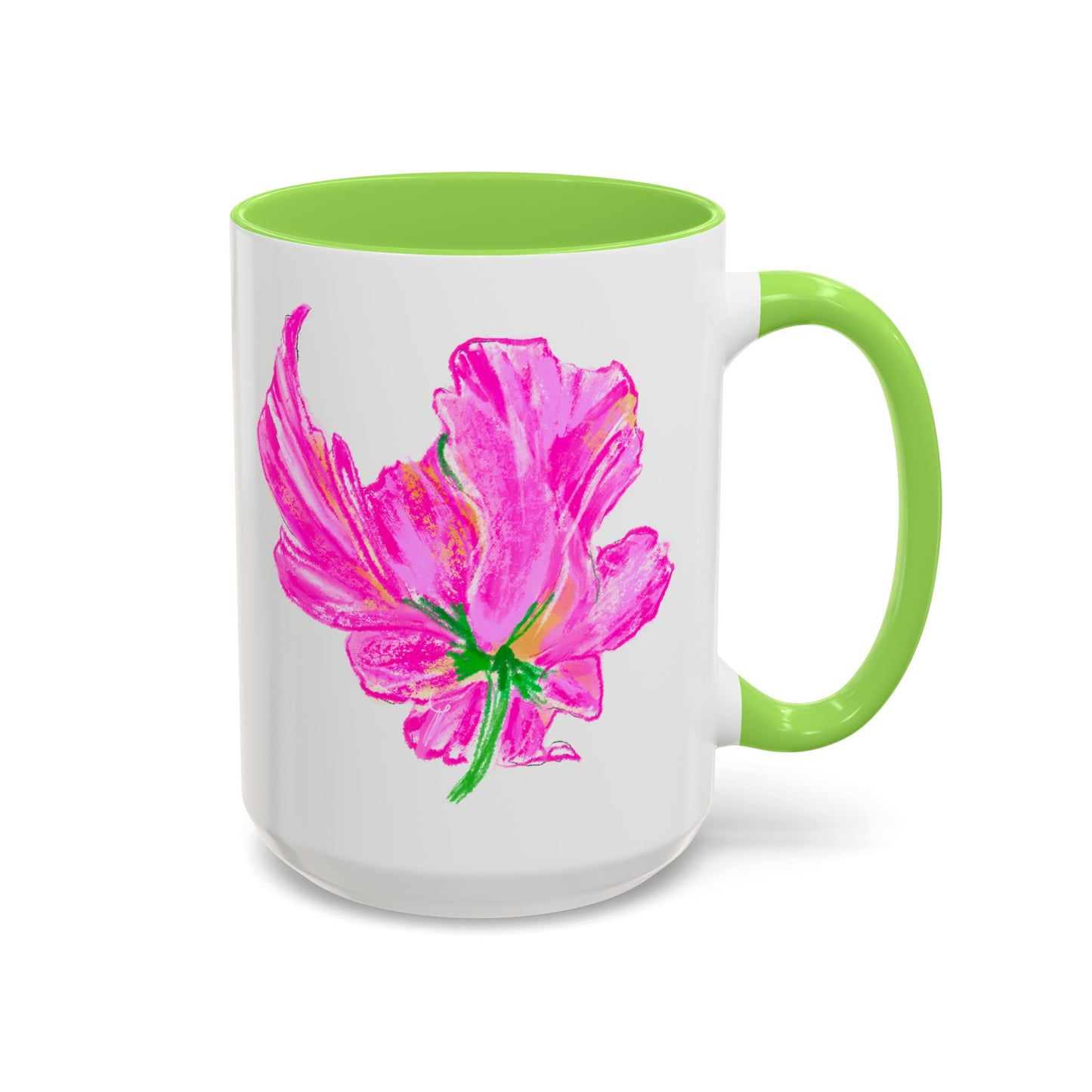 Vibrant Tulips Mugs