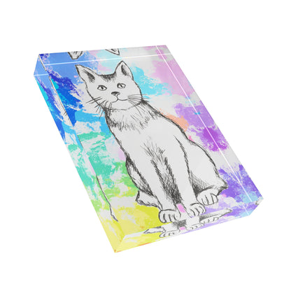 Kitty Fun Acrylic Block