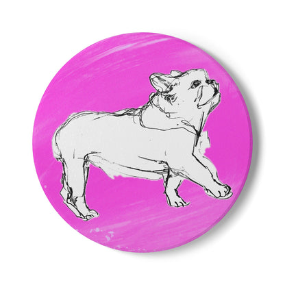 Dogi Fun Ceramic Coaster