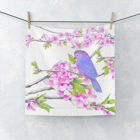 Face Towels Cherry Chirp