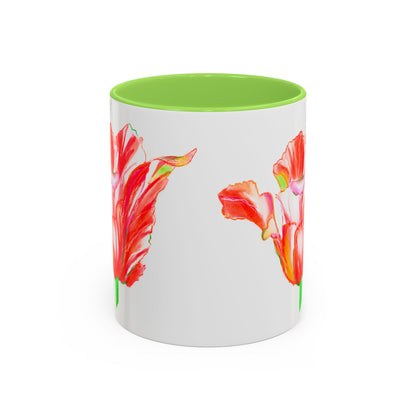 Vibrant Tulips Mugs