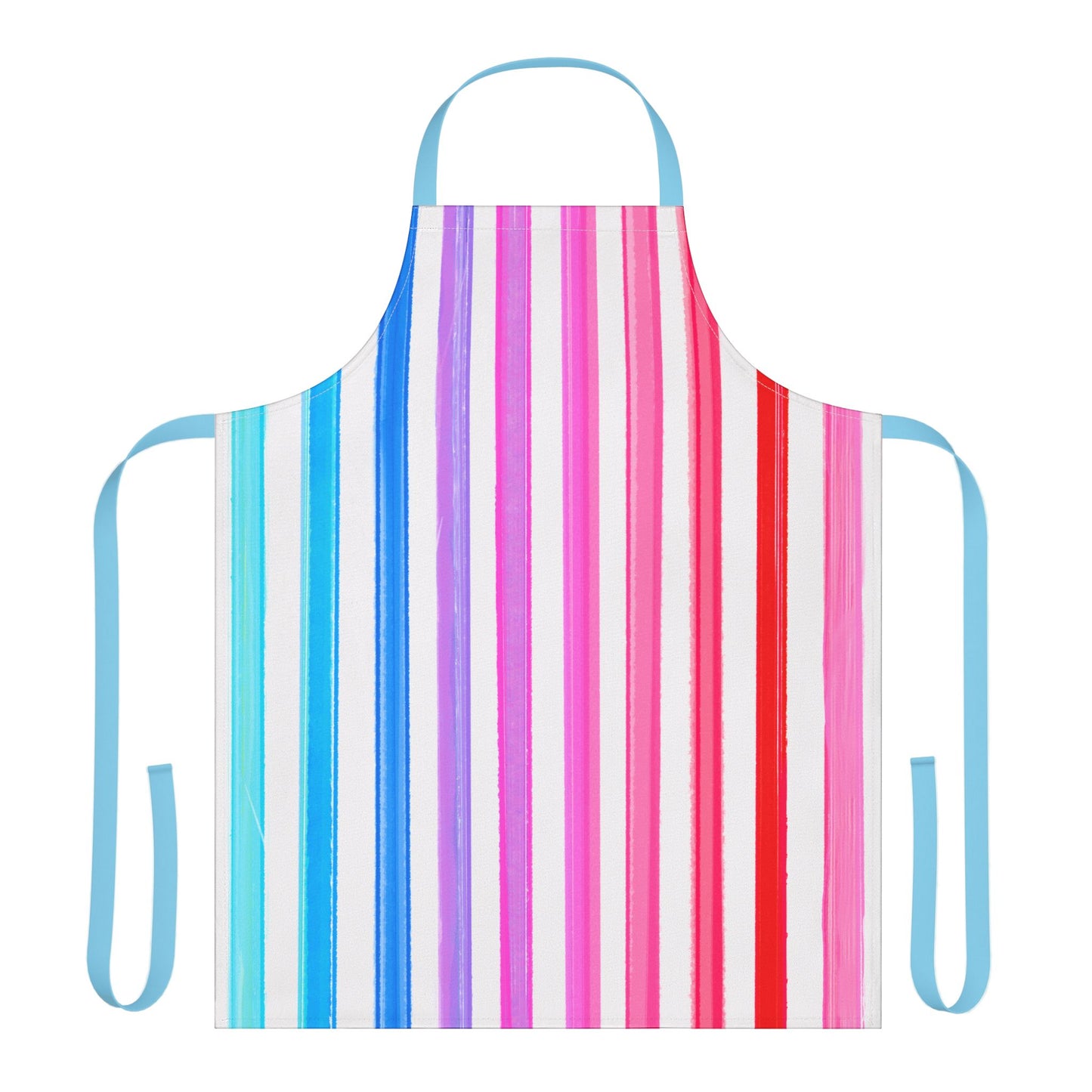 Aprons Watercolor Rainbow Stripes