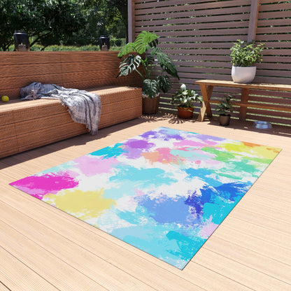 Indoor/Outdoor Rug Color Splash
