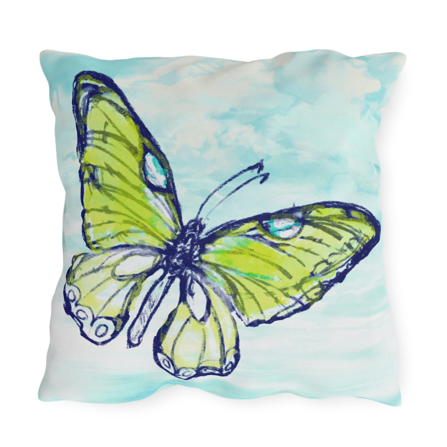 Outdoor Pillows Butterfly Flutter