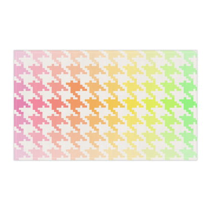 Houndstooth  Fun Tea Towels (cotton, poly)