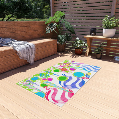 Indoor/Outdoor Rug Christmas Ornaments