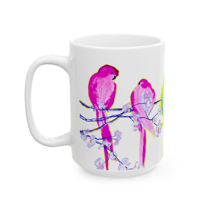 Mugs Blossoms & Birds