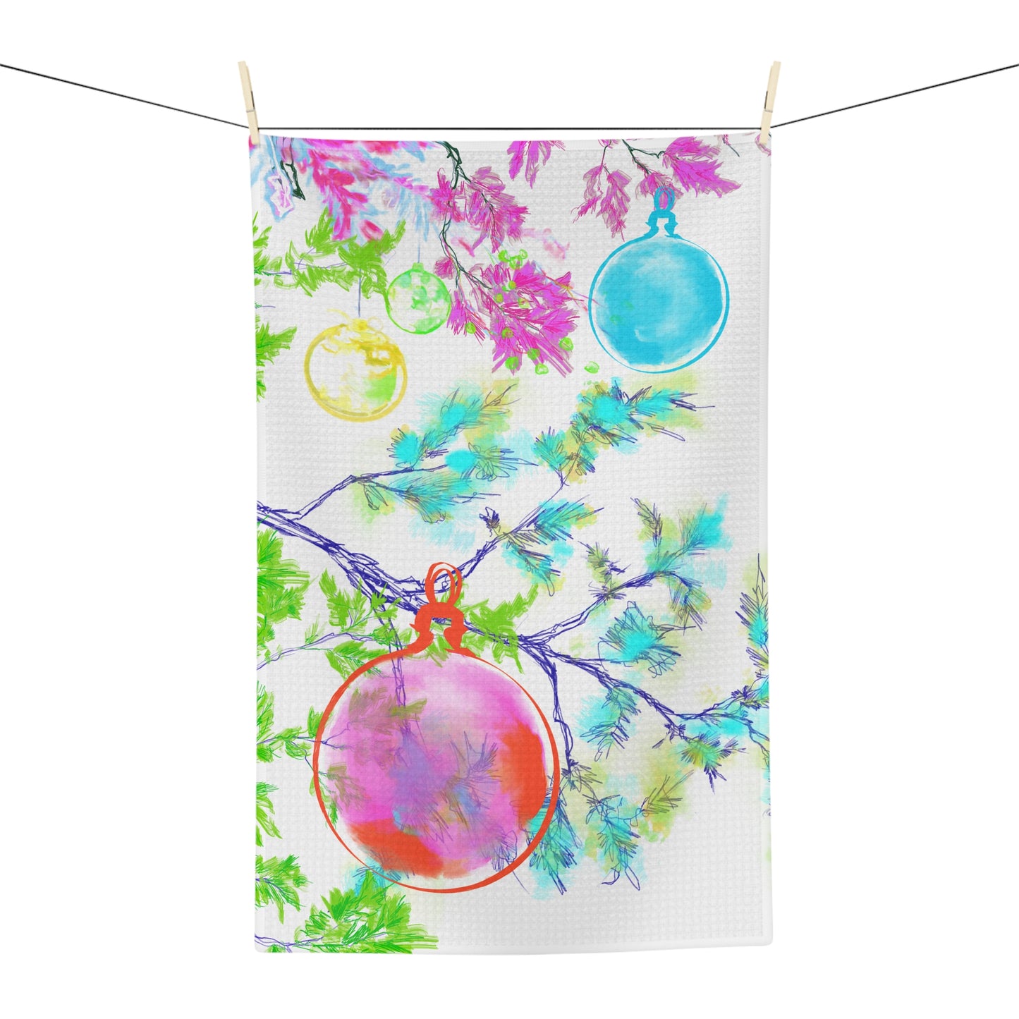 Dish Towels Microfiber Merry Branches