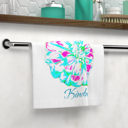 Zinnia Face Towel Kindness