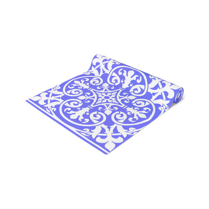 Scrollwork Table Runner (Cotton, Poly)
