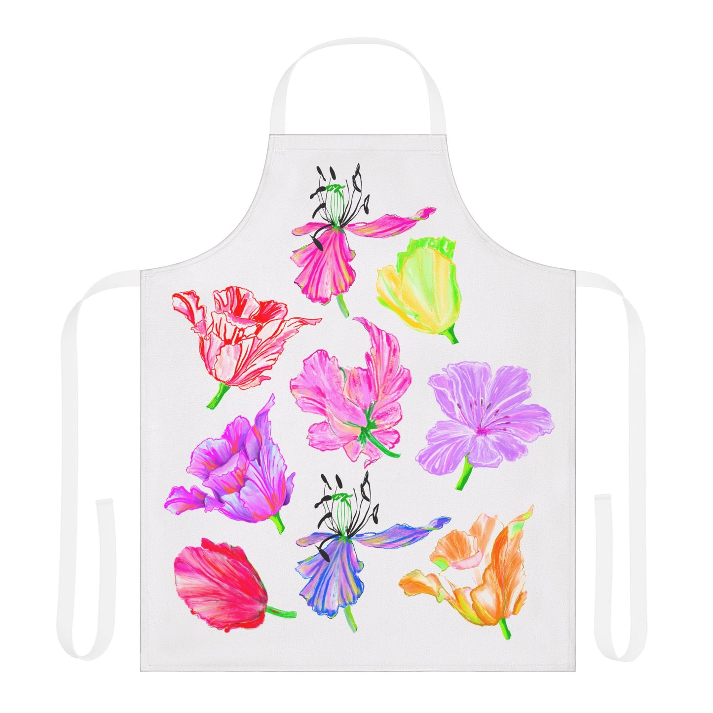 Dancing Tulips Apron