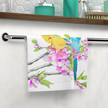 Face Towels Cherry Chirp