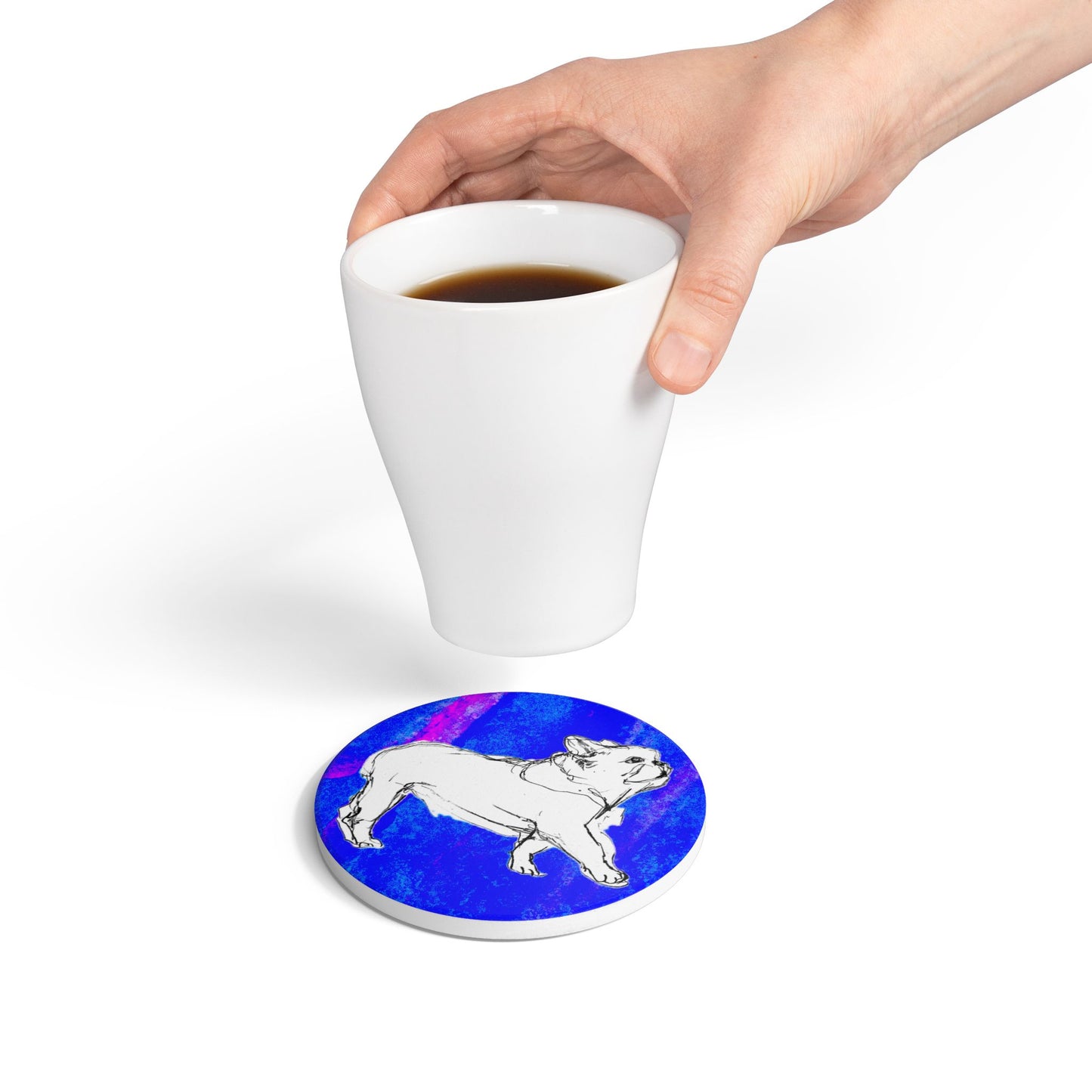 Fun Dogi Ceramic Coaster