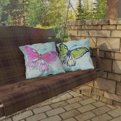 Outdoor Pillows Butterfly Flutter