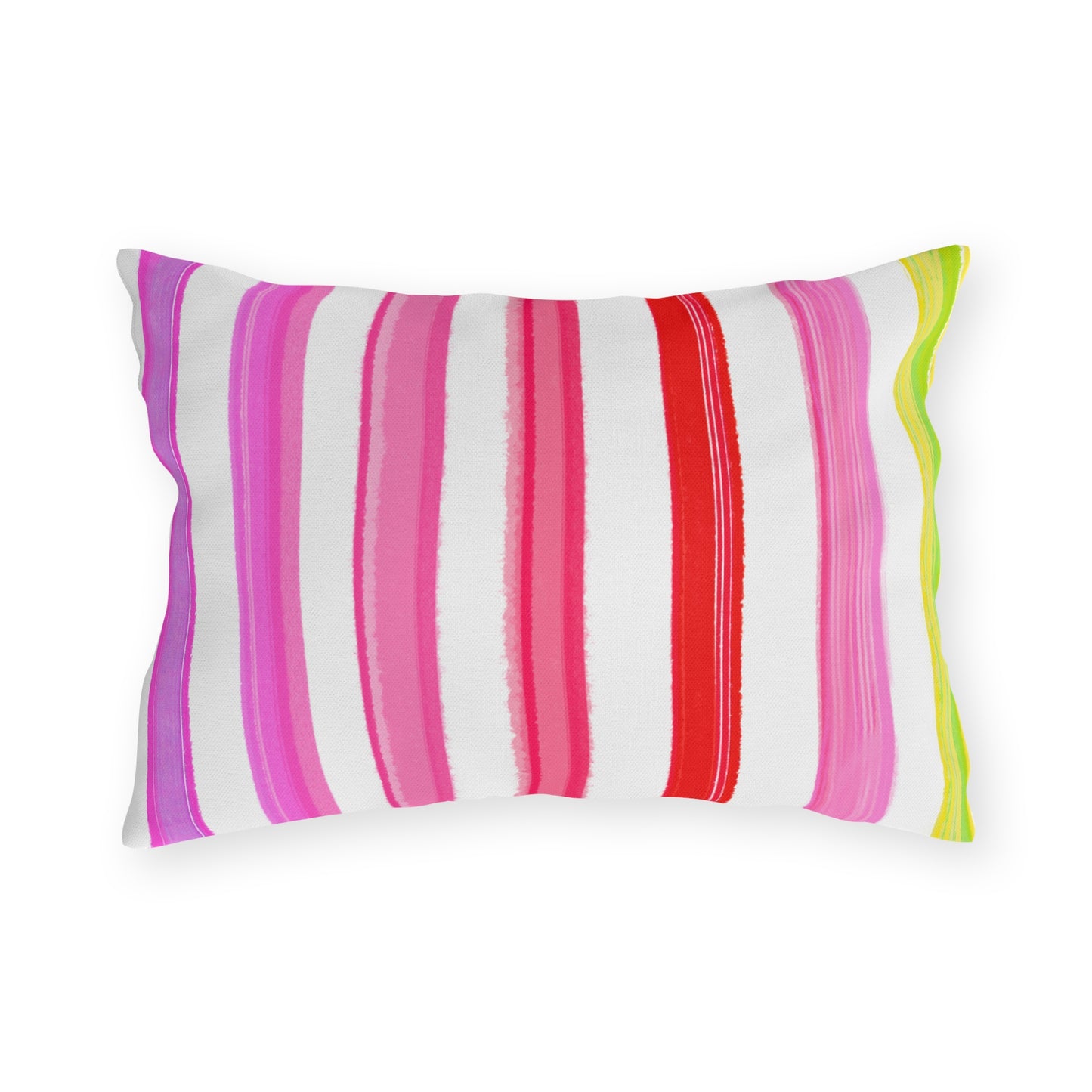 Outdoor Pillows Watercolor Stripes