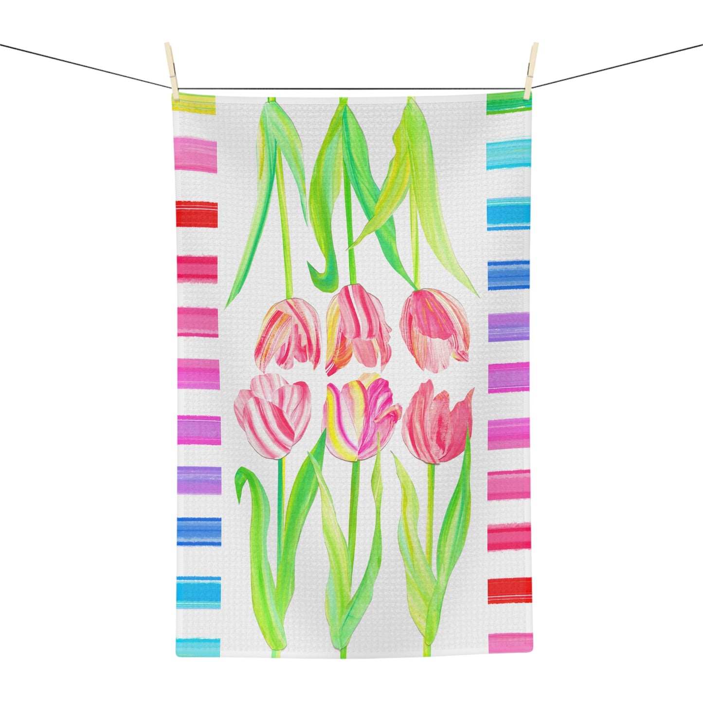 Dish Towels Microfiber Tulip Love