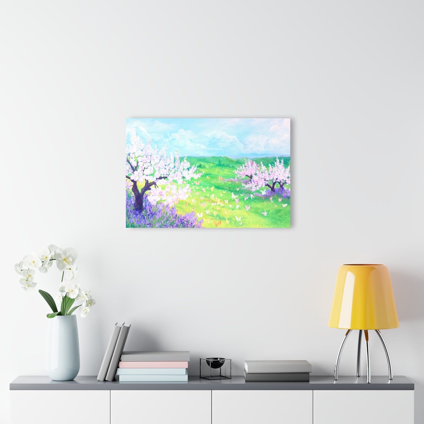 Acrylic Wall Art Butterfly Meadow