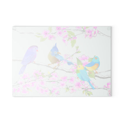 Glass Cutting Boards Cherry Chirp