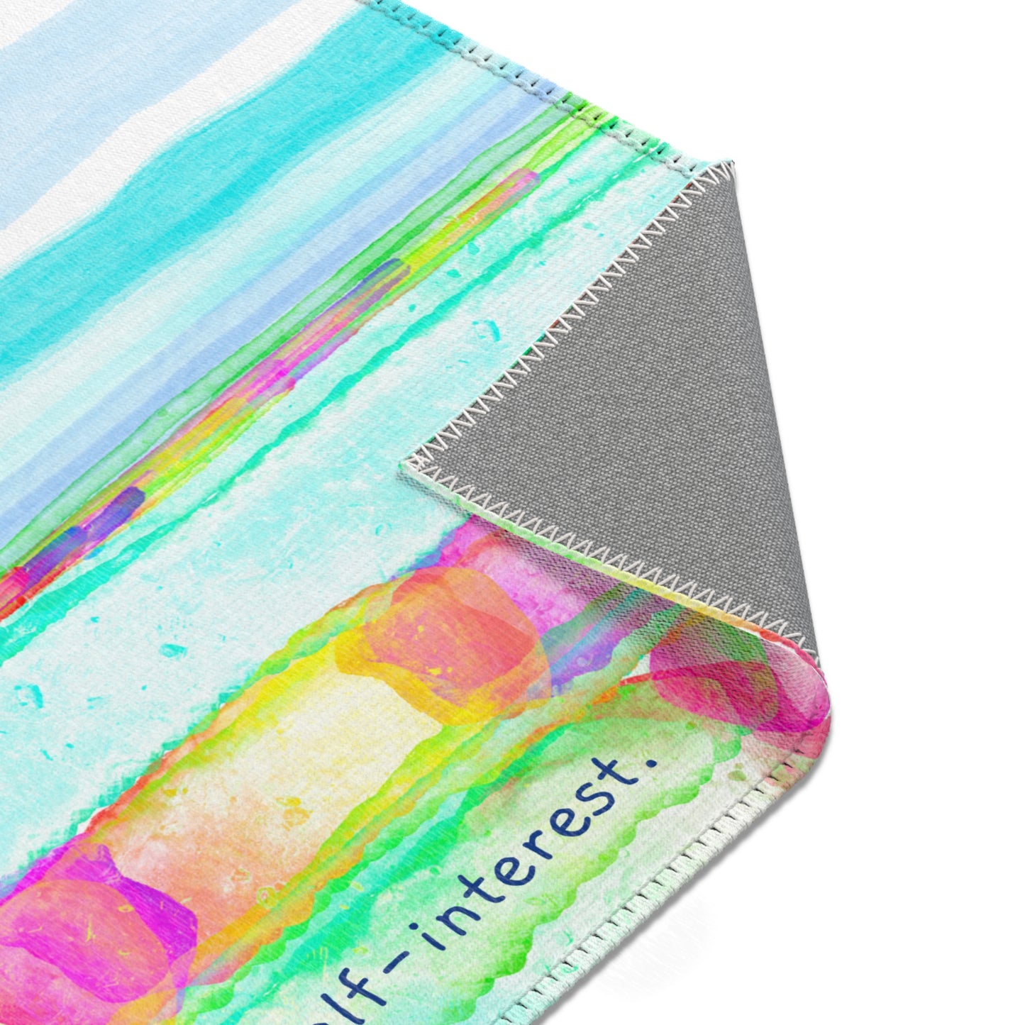 Fun Stripes Indoor/ Outdoor Rug,  Sidestep Self-Interest
