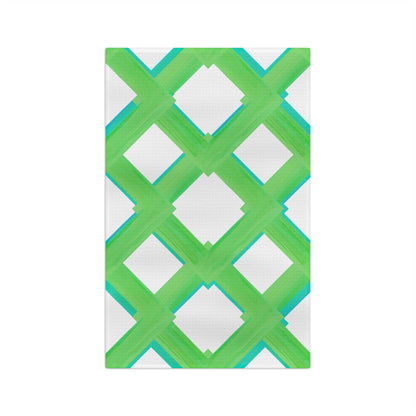 Microfiber Dish Towel Cheerful Trellis