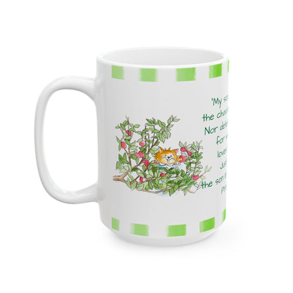 Kitty Fun Mug "My son, do not despise..."