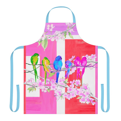 Blossoms & Birds Apron