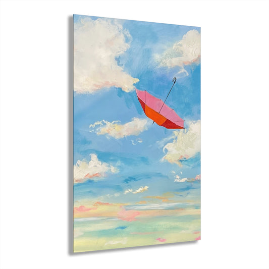 Acrylic Wall Art #2 Umbrella Rain