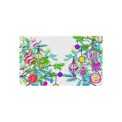 Indoor/Outdoor Rug Double the Joy of Christmas