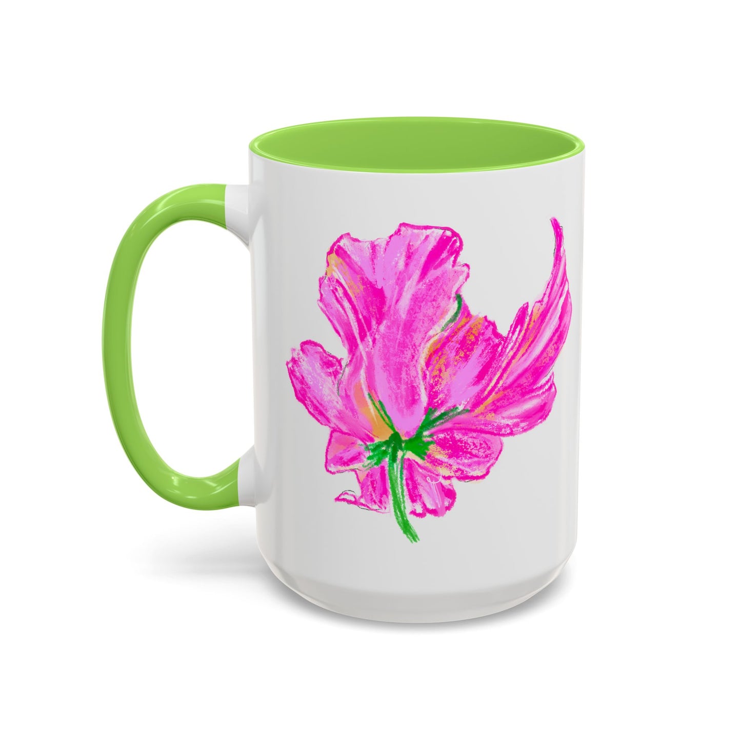 Vibrant Tulips Mugs