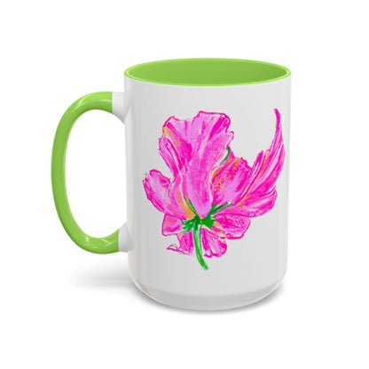 Vibrant Tulips Mugs