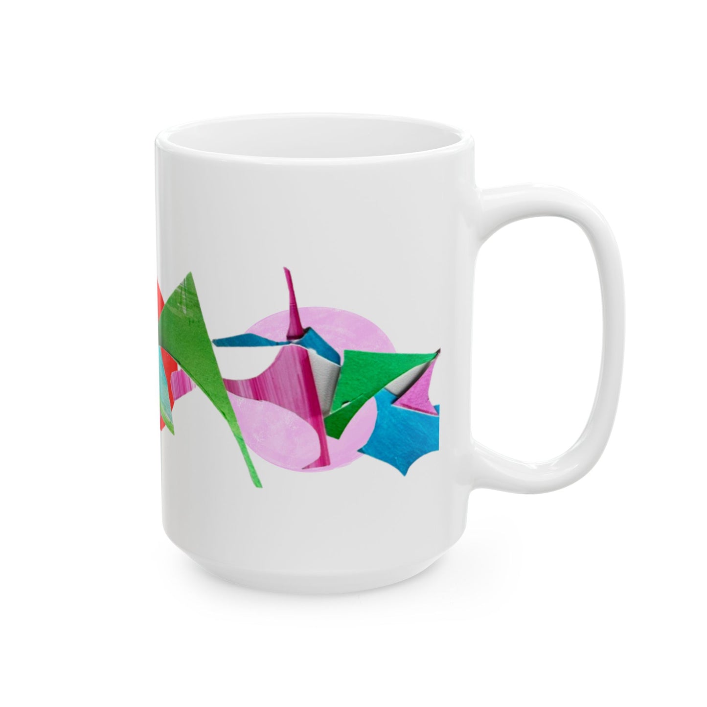 Pattern Play Mug Fuchsia Red Pink