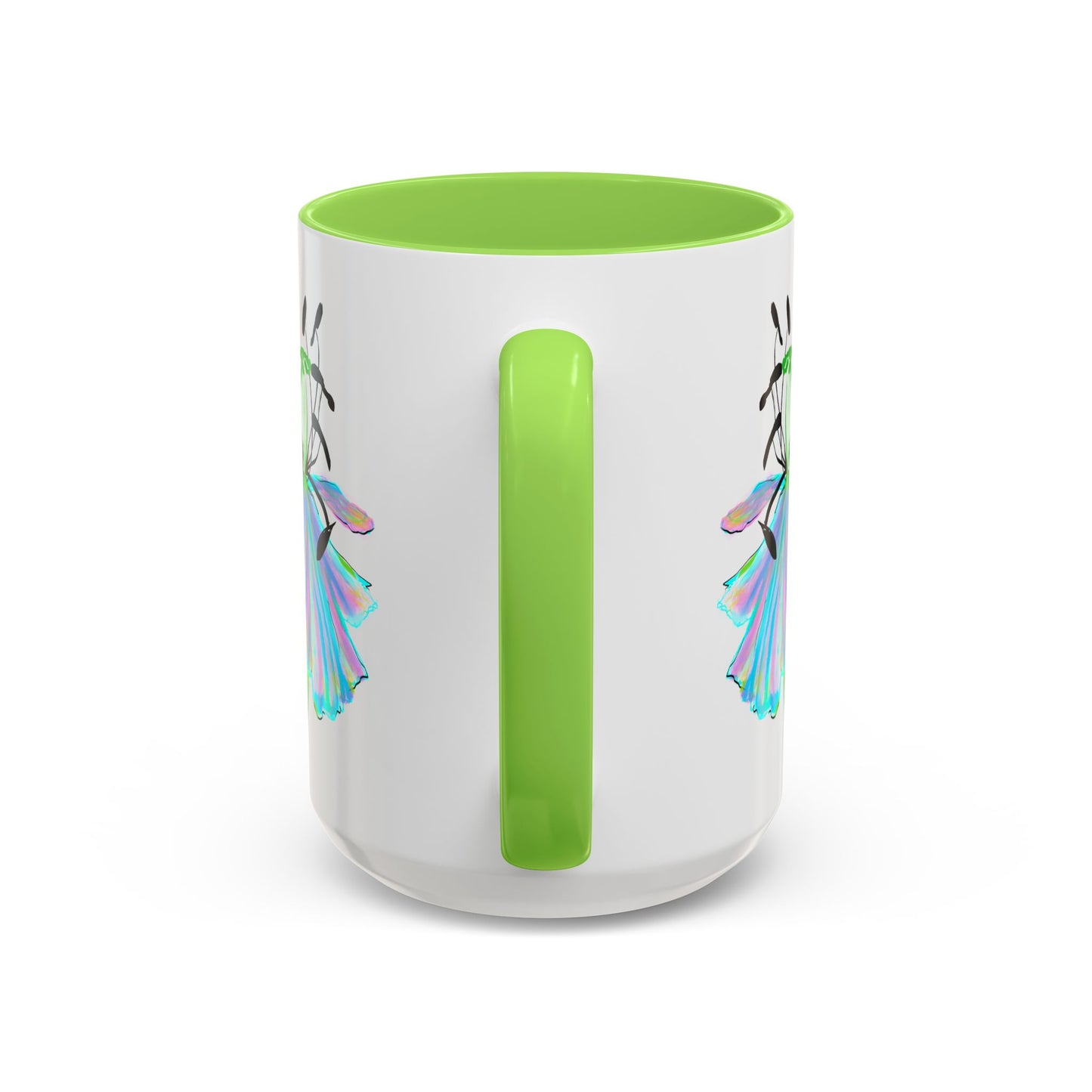 Vibrant Tulips Mugs  “Dare to Stand for Christ”