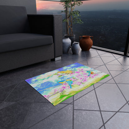 Indoor/Outdoor Rug Garden Flight