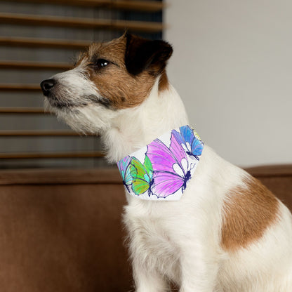 Pet Bandana Butterfly flutter