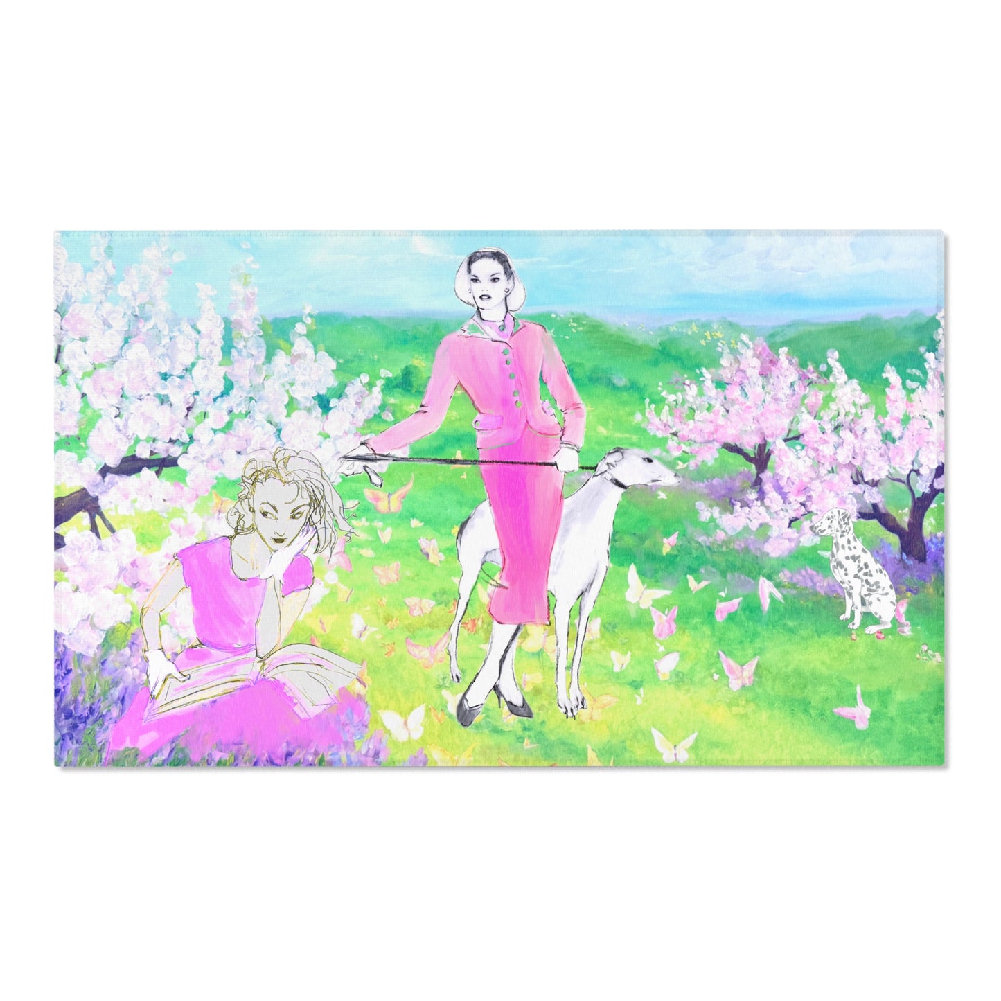 Indoor Rugs A Walk in the Garden