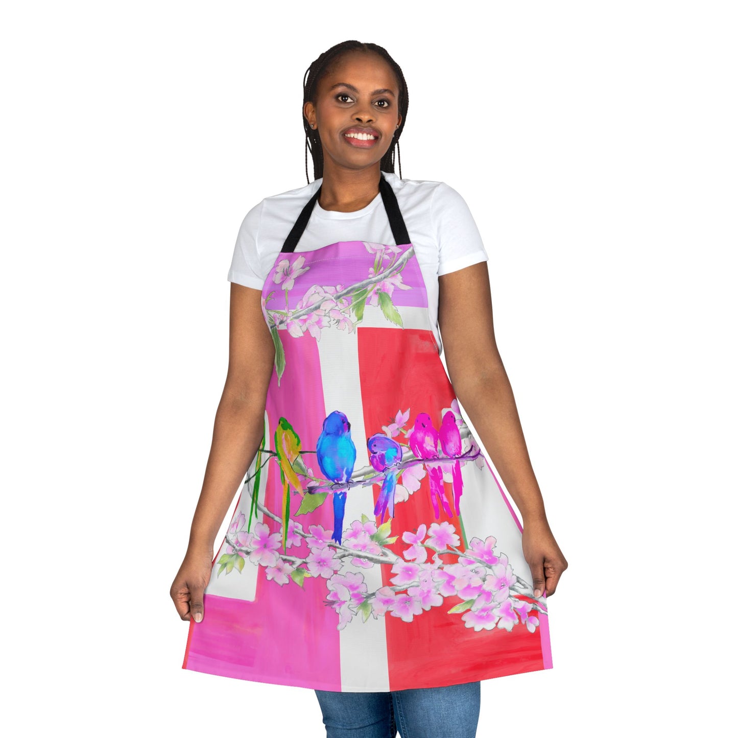 Blossoms & Birds Apron