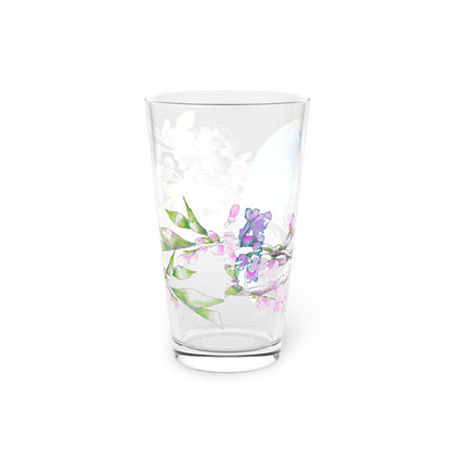 Jolly Birds Pint Glass, 16oz