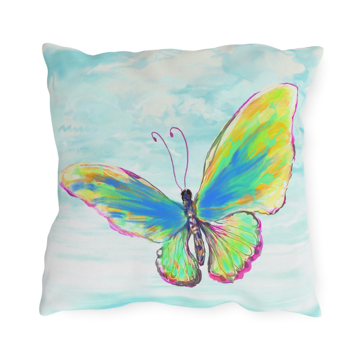 Outdoor Pillows Butterfly Flutter