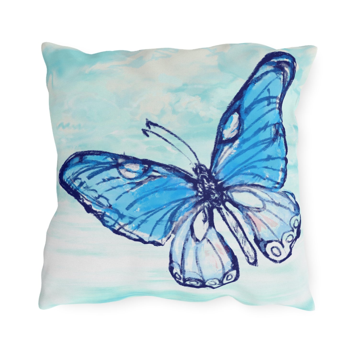 Outdoor Pillows Butterfly Flutter