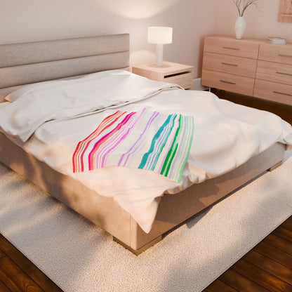 Blanket Velveteen Plush Pattern Play