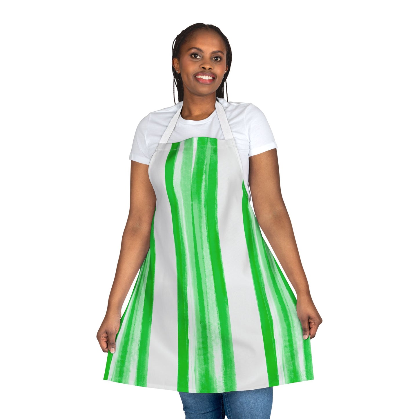 Aprons Fun Watercolor Stripes