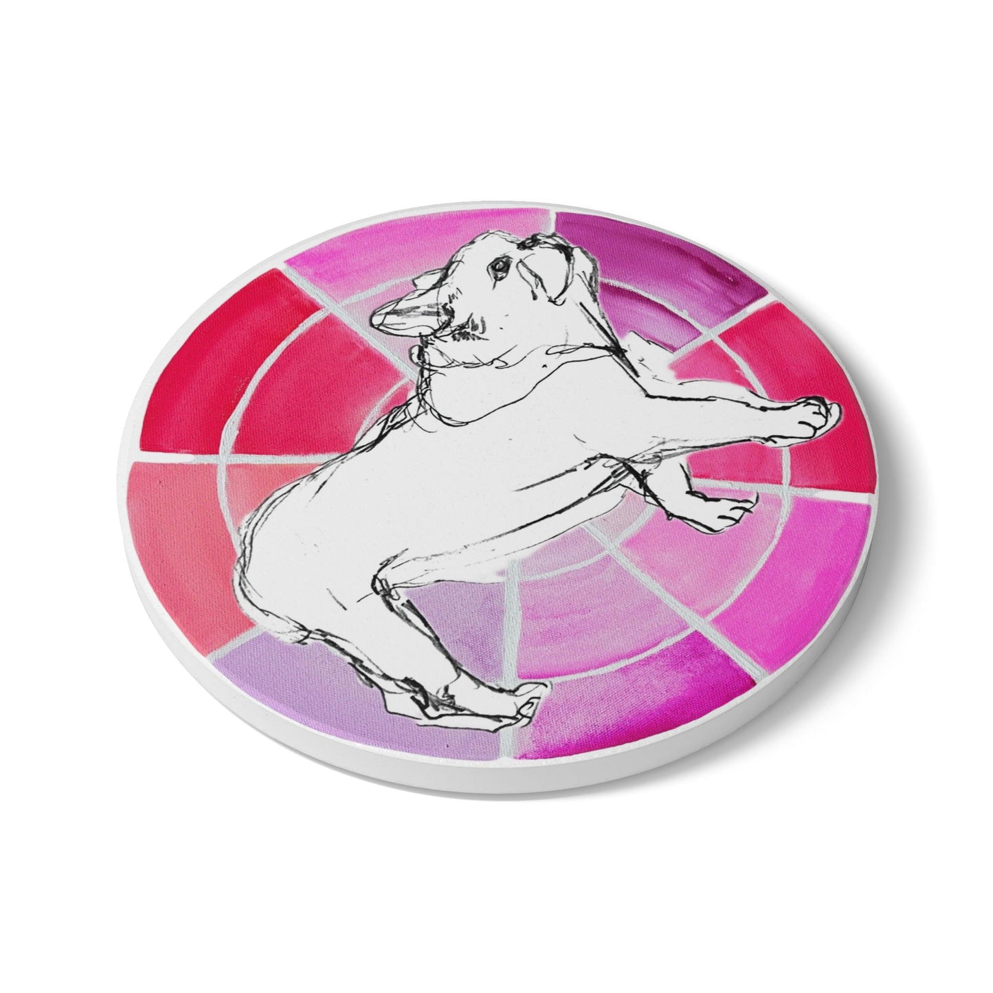 Dogi Fun Ceramic Coaster