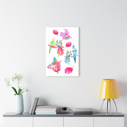 Dancing Tulips Acrylic Prints (French Cleat Hanging)