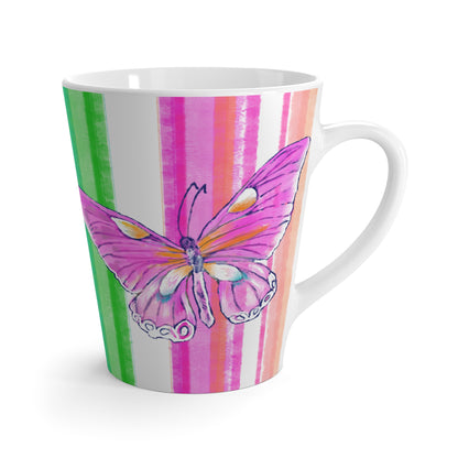 Fun Stripes Latte Mug