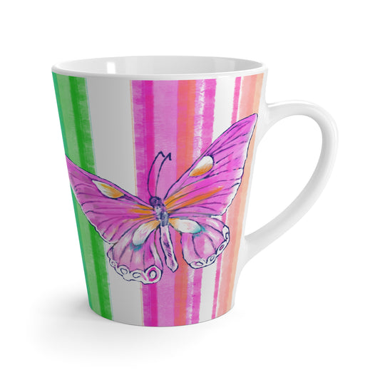 Fun Stripes Latte Mug