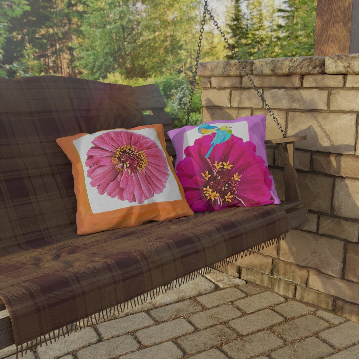 Zinnia Outdoor Pillows