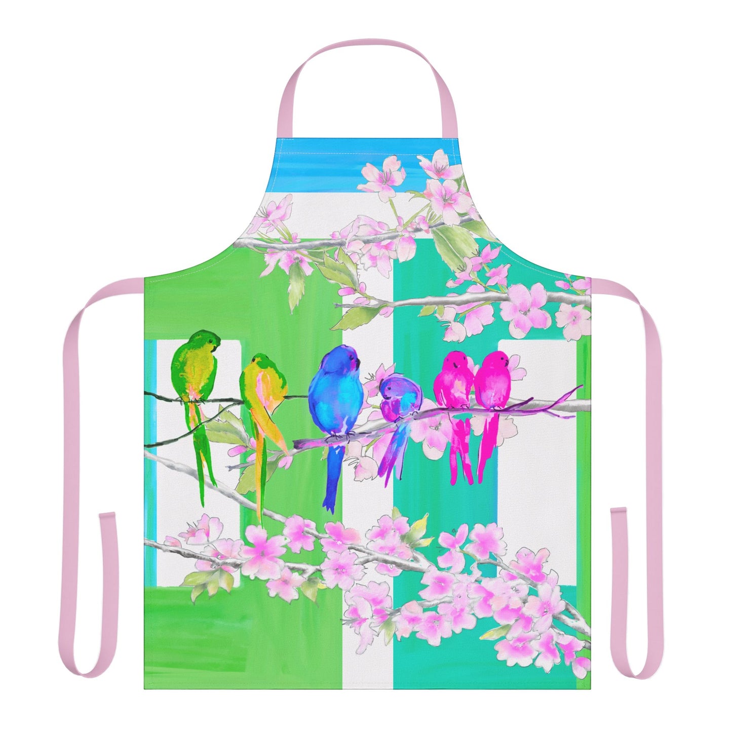 Blossoms & Birds Apron